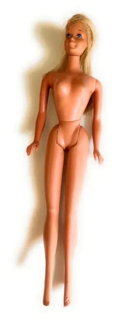 SUN SET MALIBU Barbie Nude TLC 1971 Tan TNT Waist Vintage 70s For OOAK