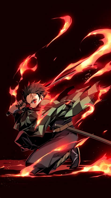 Tanjiro Kamado Wallpaper Demon Slayer Wallpaper Iphone