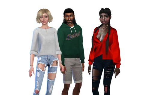 Townie Remakes Snowy Escape Ongoing The Sims 4 Sims Loverslab
