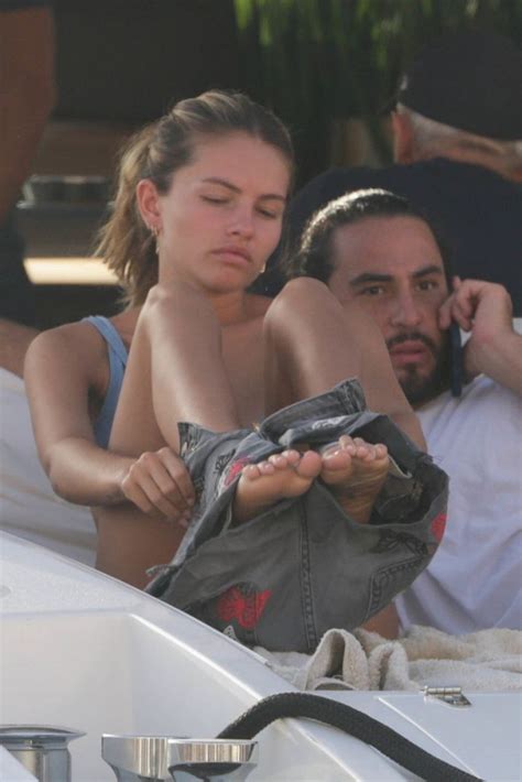 Thylane Blondeau In Bikini At A Yacht In Saint Tropez Hawtcelebs