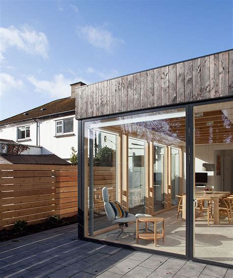Copeland Grove A Tantalizing Timber Charred Wood And Glass Extension