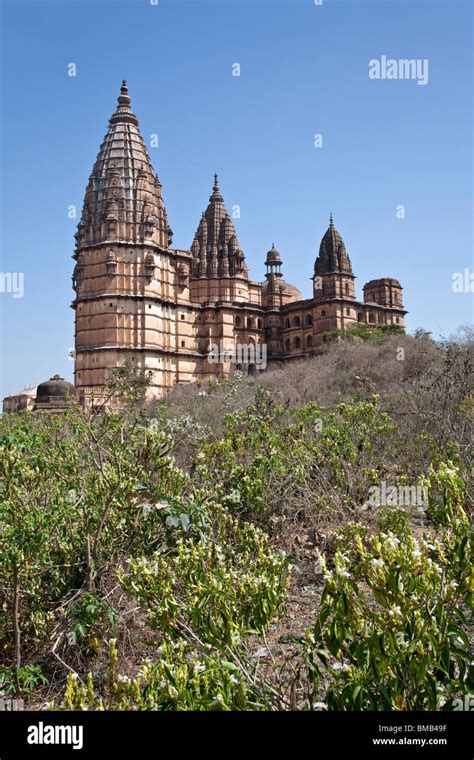 Chaturbhuj Temple Orchha Madhya Pradesh India Stock Photo Alamy