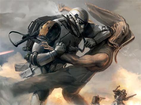Stormtrooper Star Wars Artwork Fantasy Art Science Fiction Wallpaper