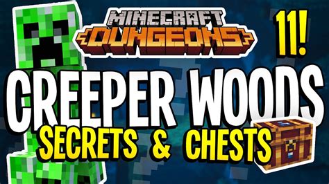Minecraft Dungeons Creeper Woods Secrets After Reaching The Objective