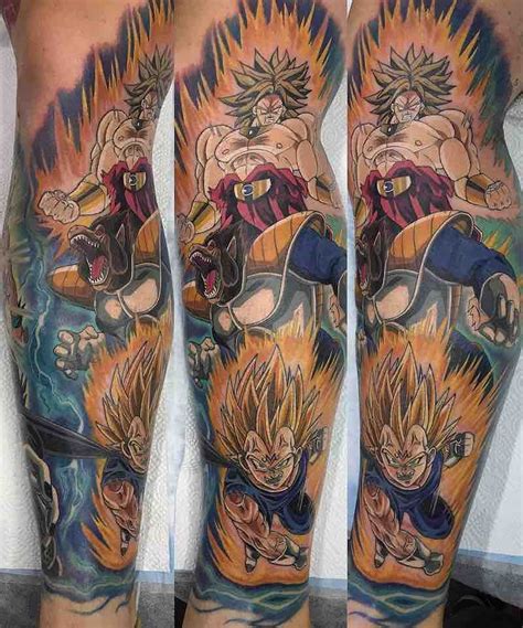 If you would like to contact my tattoo artist you can search the shop that he works at. The Very Best Dragon Ball Z Tattoos | Z tattoo, Dragon ...