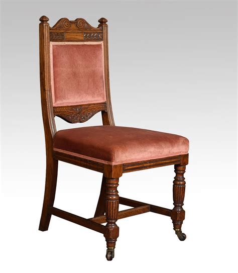 We stock the finest quality antique dining chairs, all beautifully restored from the georgian, regency, victorian and edwardian periods. Set Of Ten Oak Dining Chairs - Antiques Atlas