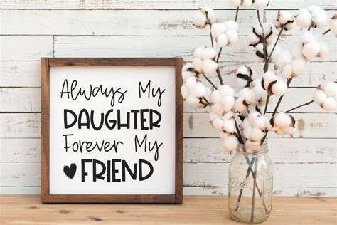 Always My Daughter Forever My Friend Svg By Morgan Day Designs