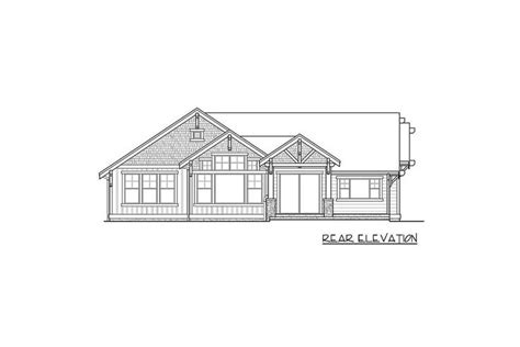 Plan 23705jd Mountain Craftsman With One Level Living House Plans
