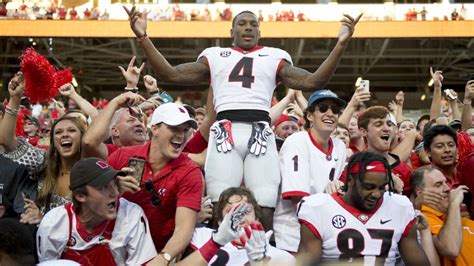 Cbs Sports 130 College Football Rankings Georgia Moves Into The No 3