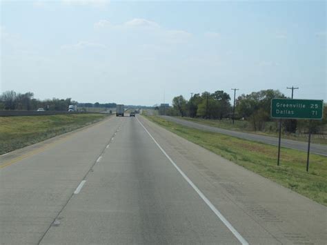 Texas Interstate 30 Westbound Cross Country Roads