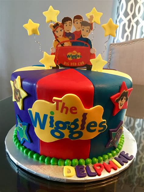 The Wiggles Cake Wiggles Cake Wiggles Party Wiggles Birthday 1st