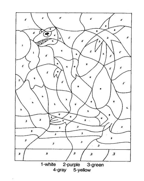 Before printing, you can change the default colors on every. color by number coloring pages | Color By Number Coloring ...