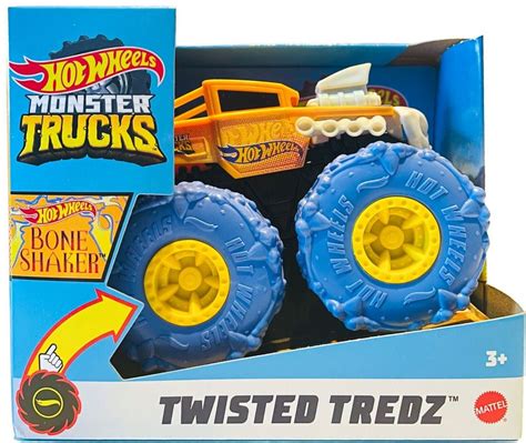 Mattel Hot Wheels Monster Trucks Twisted Tredz Bone Shaker 1 43 GVK45