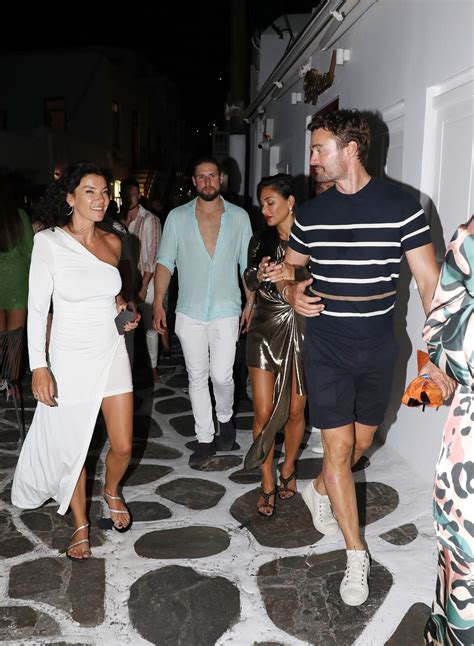 Nicole Scherzinger And Thom Evans Celebrates Nicole’s 44th Birthday At Bonbonniere Mykonos Club