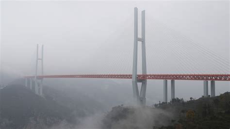 Worlds Highest Beipanjiang Bridge Opens China Dezeen Hero Ponte