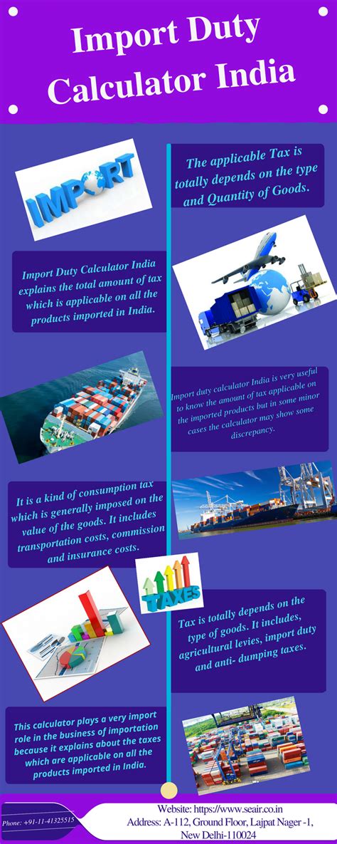 Also includes legal fees, interest payable and stamp duty calculations. Import Duty Calculator India explains the total amount of ...