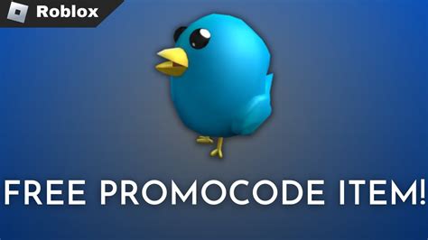 How To Get The Bird Says In Roblox Free Promocode Item Youtube