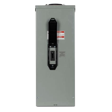 Ge powermark gold 200 amp 10 in. Eaton 200 Amp Enclosed 2-Pole Outdoor Circuit Breaker ...
