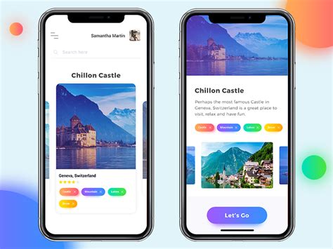 This iphone app design template free download features a sleek and modern design that can work not only for books but also for magazines. Travel app design concept for iPhone X by M Afzal on Dribbble