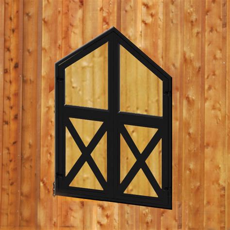 Classic Triangle Top Hayloft Door Set Barn Pros