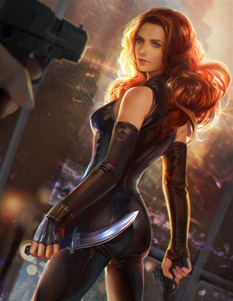 Yang Fan Black Widow Natasha Romanoff Avengers Marvel