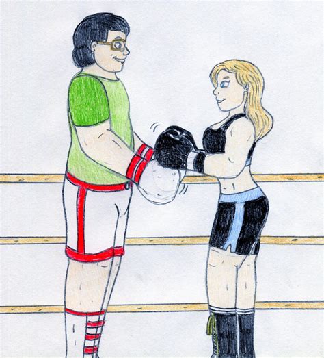 Boxing Javiera And Jose Ramiro By Jose Ramiro On Deviantart