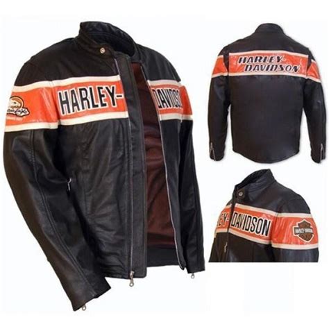Harley Davidson Mens Victory Lane Leather Jacket On Storenvy