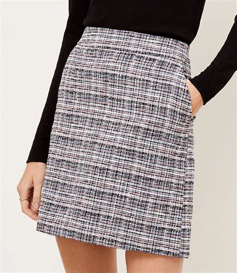 Tweed Pocket Mini Skirt Loft In 2021 Skirts Mini Skirts Skirt