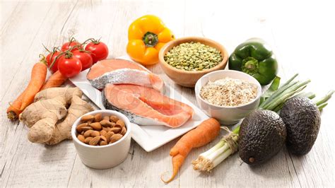 Selection Of Health Food Stock Image Colourbox