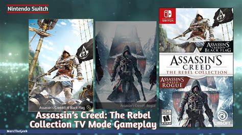Assassin S Creed The Rebel Collection TV Mode Nintendo Switch Gameplay