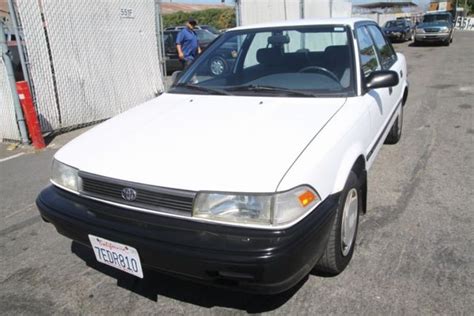 1991 Toyota Corolla Dx Automatic 4 Cylinder No Reserve Classic Toyota