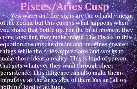 Its A Zodiac Thing Photo Aries And Pisces Aries Pisces Cusp Pisces