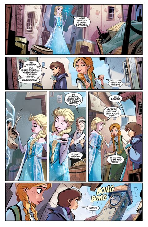 Disney Frozen Continues In New Comic Book Miniseries