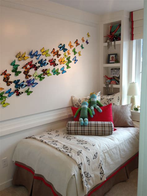 Butterfly Girls Room At Polygon Harvest Home Decor