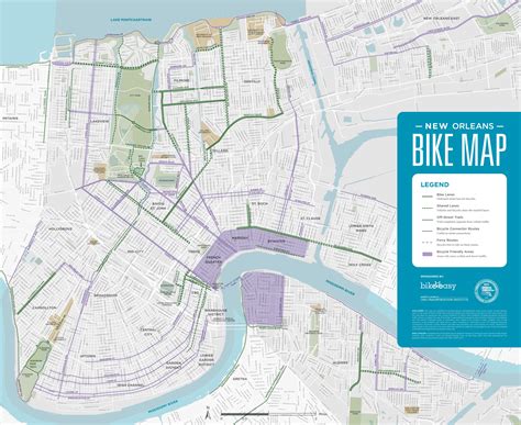 Antique map of new orleans, louisiana, from the new encyclopedic atlas and gazetteer of the. New Orleans bike map