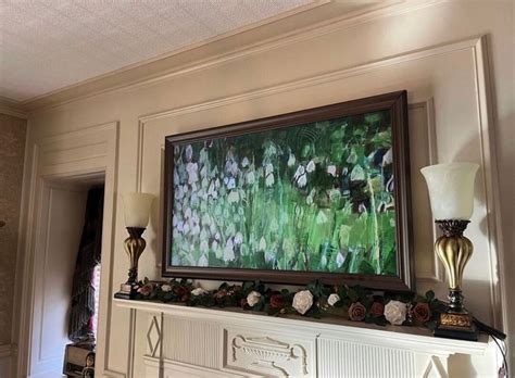 Tv Frames Decorative Hd Flat Frame For Artwork And Televisions Modern