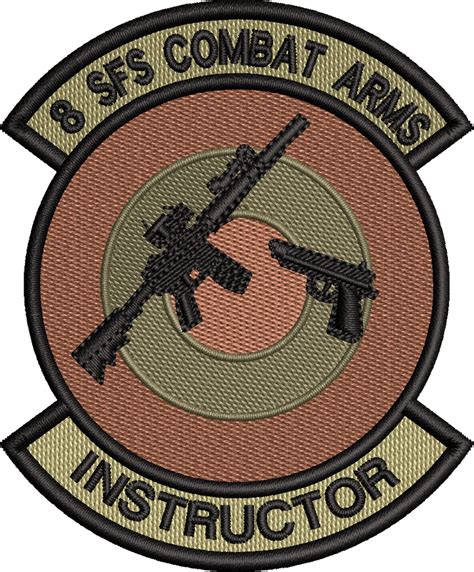 8 Sfs Combat Arms Instructor Patch Ocp