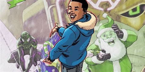 Miles Morales Learned About The Spirit Of Christmas From Galactus