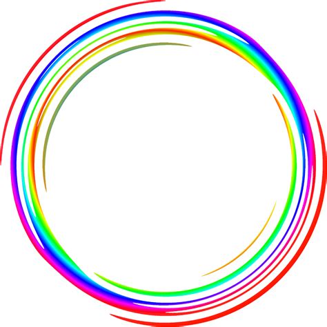 Rainbow Border Png Free Logo Image