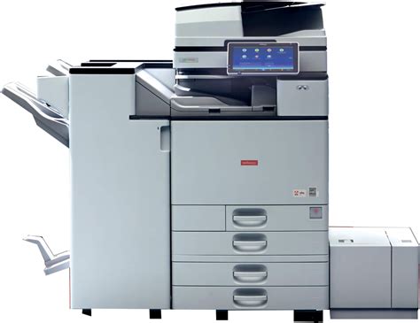 It supports hp pcl 5c commands. Ricoh MPC6004SP