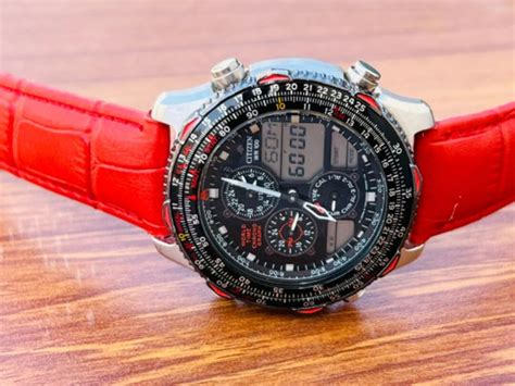 Citizen Navihawk World Time Chronograph C300 Q00214 Ta Etsy