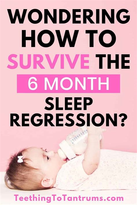 How Do You Survive The Month Sleep Regression Top Tips