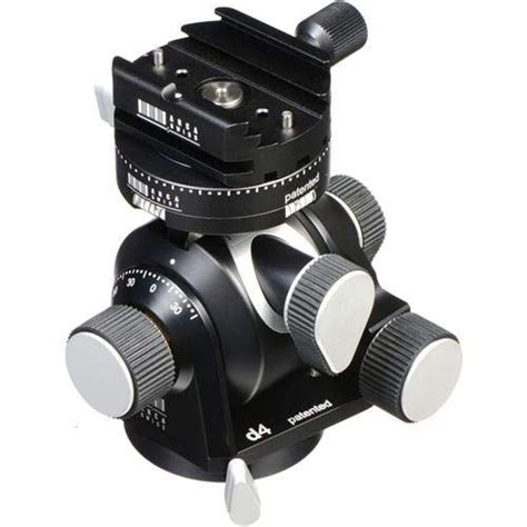 Arca Swiss D4 Geared Tripod Head With Quick Set Classic Device Plate