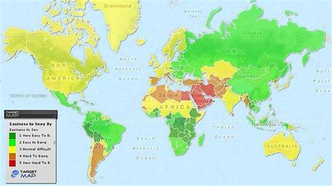 Un Mapa Divide A Los Países Según Que Tan Fáciles De Conquistar Son Sus