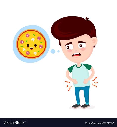 Pizza Vector Free Preview Cartoon Drawings Fast Food Icon Design Adobe Illustrator Hungry