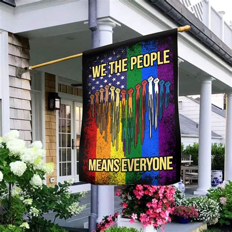 We The People Means Everyone Flag Kindness Flag Equality Etsy