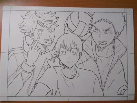 Haikyuu Anime Coloring Pages Anime Wallpaper Hd