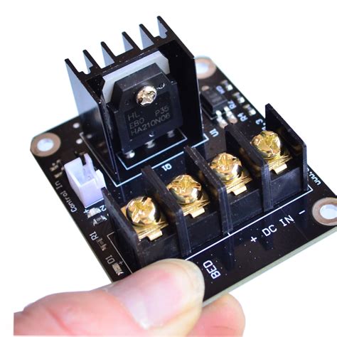 3d Printer Hot Bed Power Expansion Card Mos High Current Load Module Heat Dissipation Power