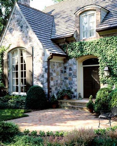 Stone And Brick Exterior Design 99 Awesome Pictures 4 French