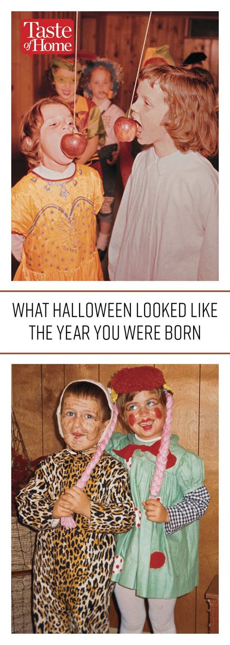 What Halloween Looked Like The Year You Were Born Halloween Looks
